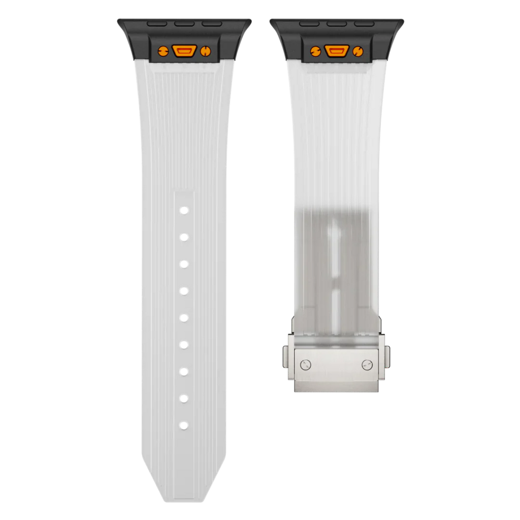 Avenza | Klar silikonearmbånd til Apple Watch | Petprovac