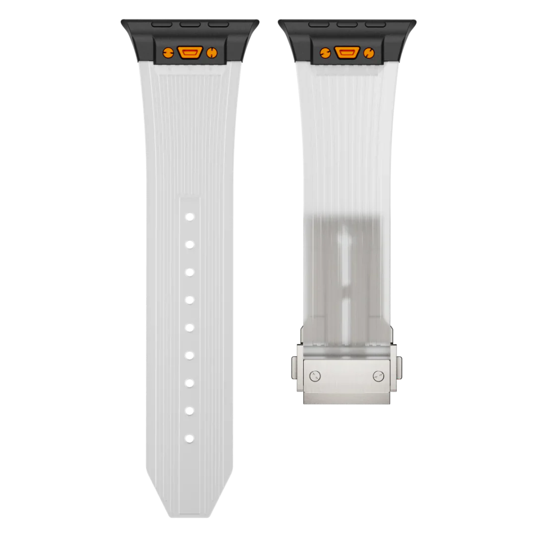 Avenza | Klar silikonearmbånd til Apple Watch | Petprovac