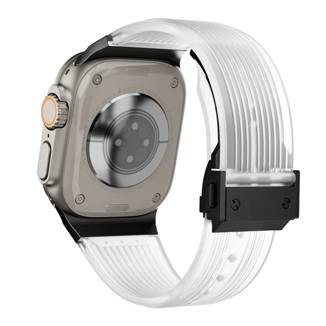 Avenza | Klar silikonearmbånd til Apple Watch | Petprovac