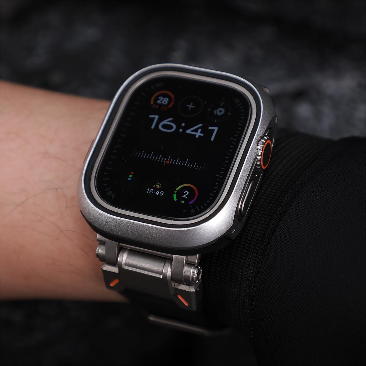 Sarung Aloi Aluminium Tahan Lasak TrekShield untuk Apple Watch Ultra | Petprovac