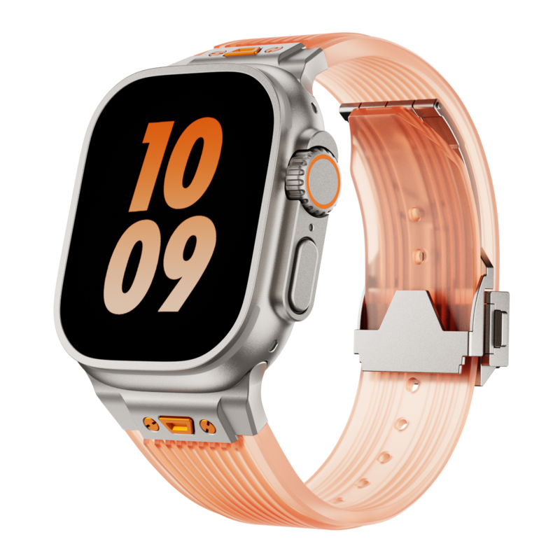 Avela Clear Silicone Band For Apple Watch | Petprovac