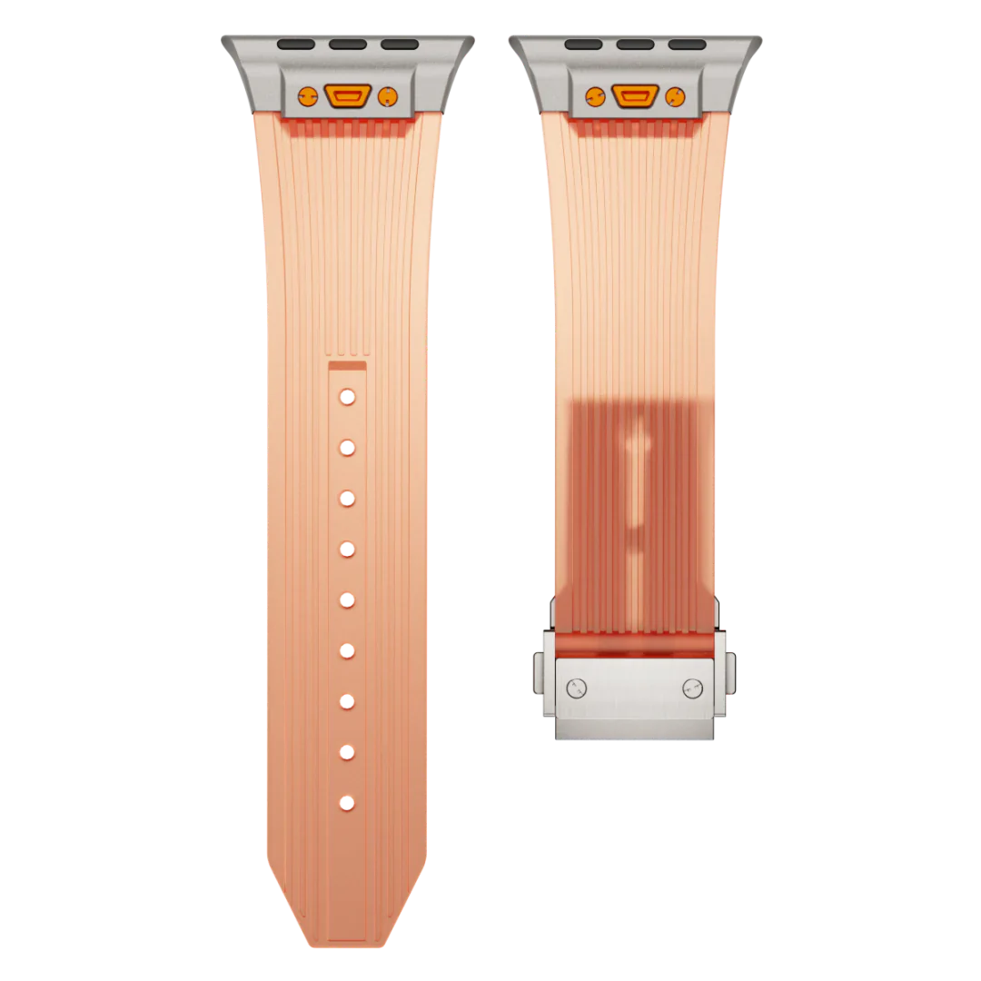 Avenza | Klar silikonearmbånd til Apple Watch | Petprovac