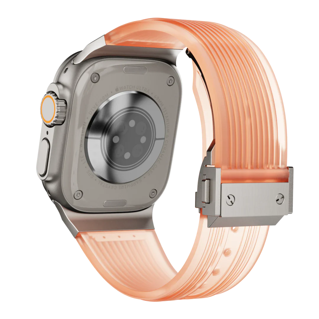 Avenza | Klar silikonearmbånd til Apple Watch | Petprovac