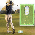 Golf-Trainingsmatte für zu Hause mit Echtzeit-Schwung-Feedback