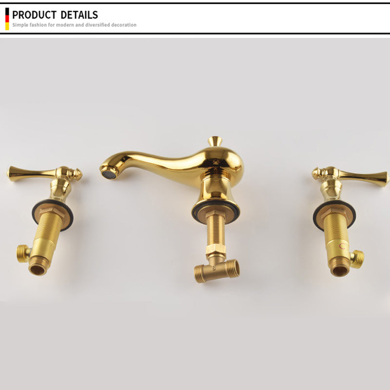 Haverly Antique Three-Hole Widespread Bathroom Faucet | Petprovac
