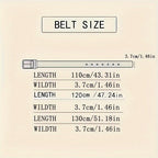 Men’s Genuine Leather Belt with Automatic Buckle – Classic Adjustable Cowhide Waist Belt