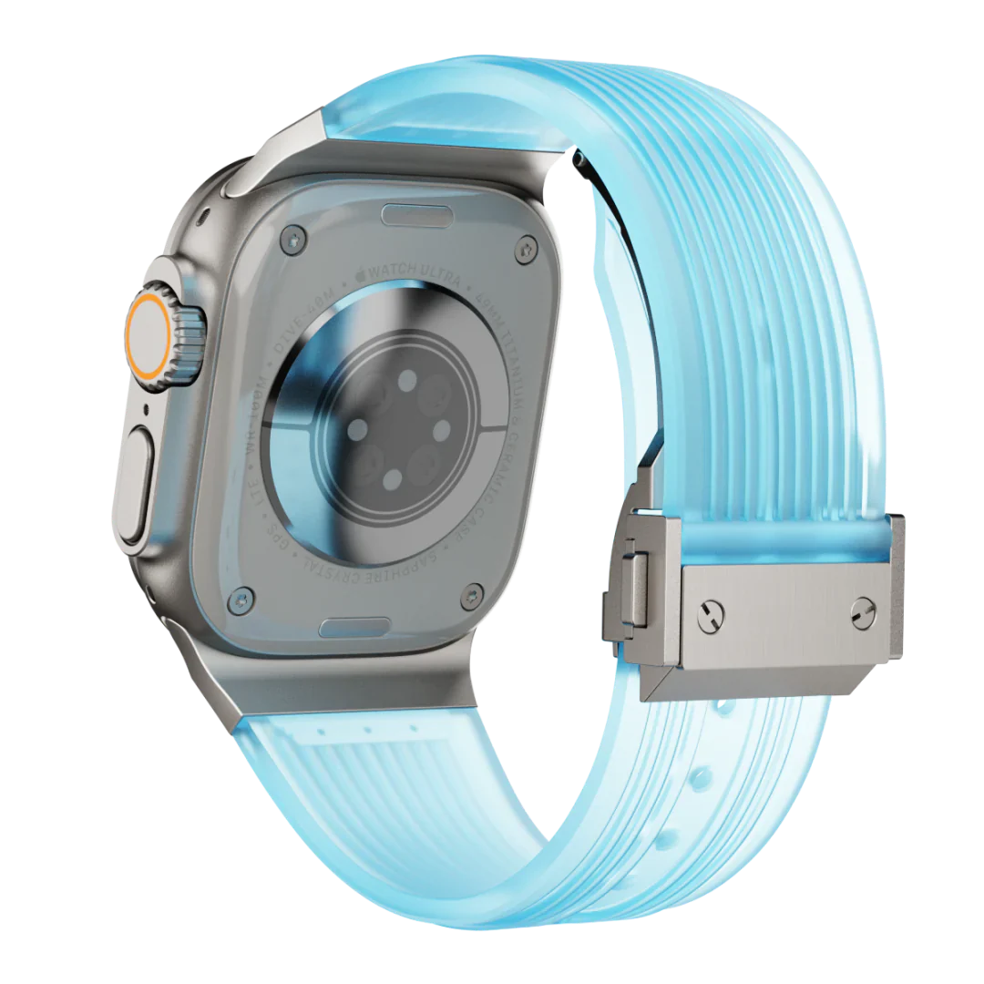 Avenza | Klar silikonearmbånd til Apple Watch | Petprovac