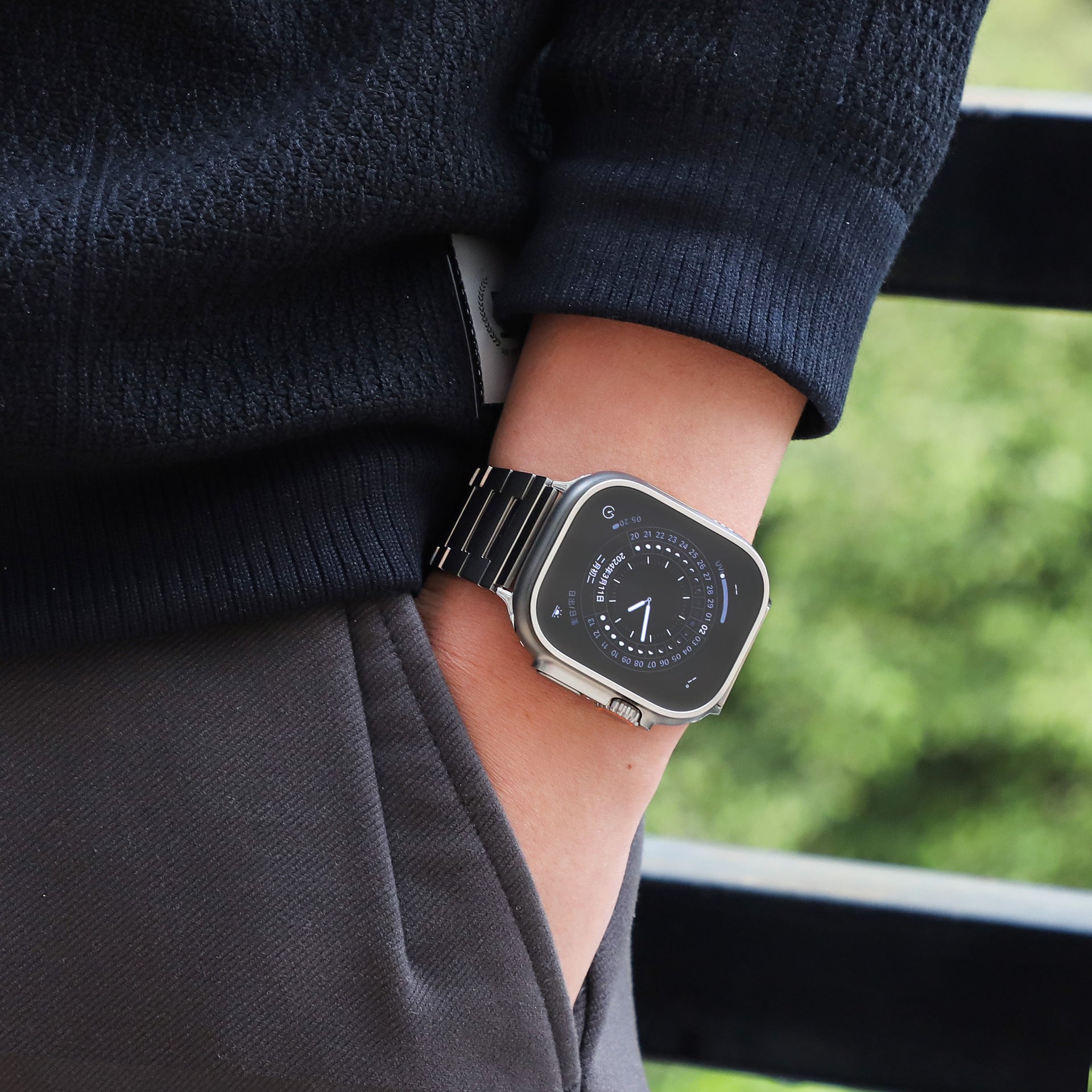 Arden Titanium Rem til Apple Watch | Petprovac
