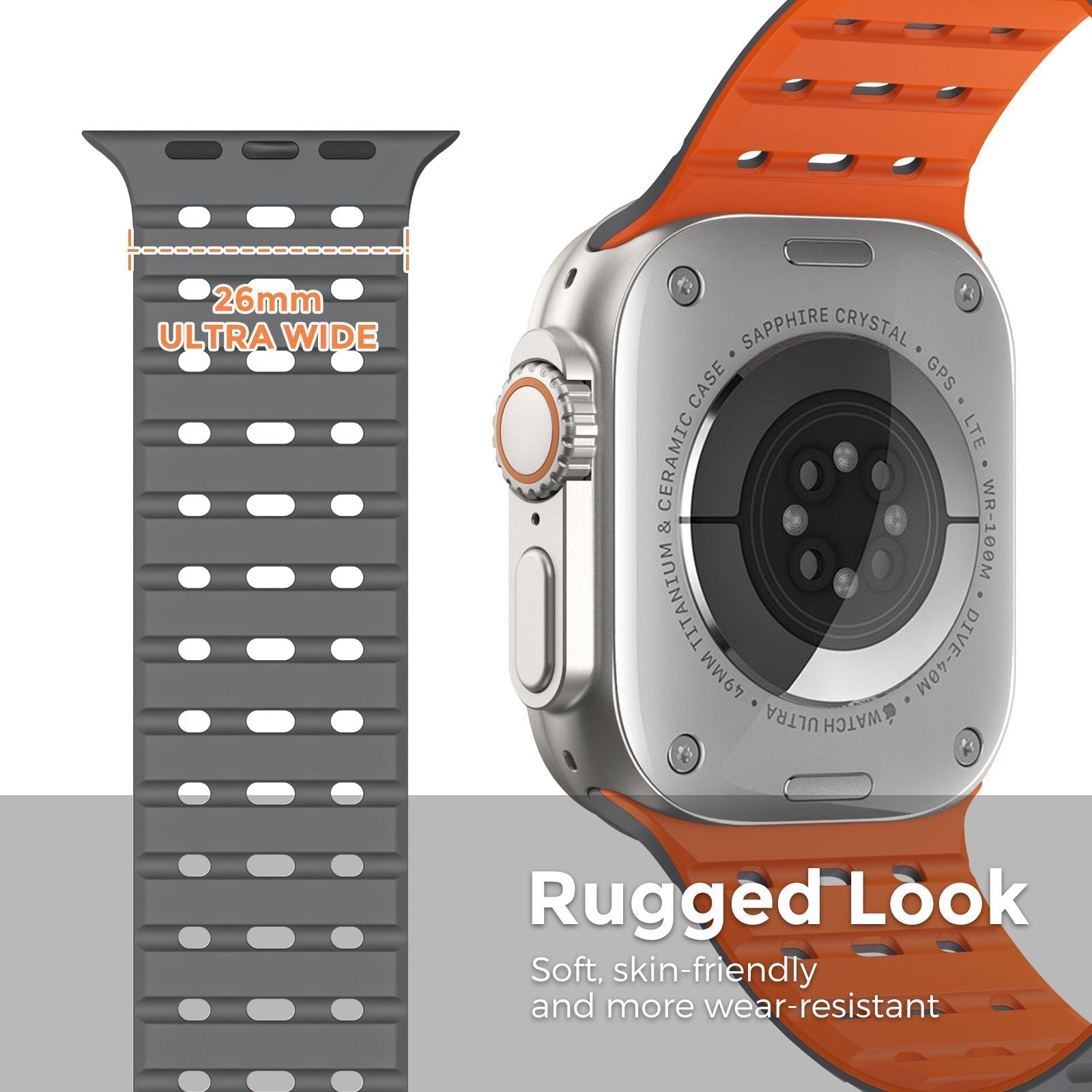 Tali Silikon Bernafas Magnetik Averlo untuk Jam Tangan Apple