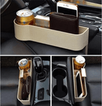 🎉Leather Multifunctional Car Seat Organizer