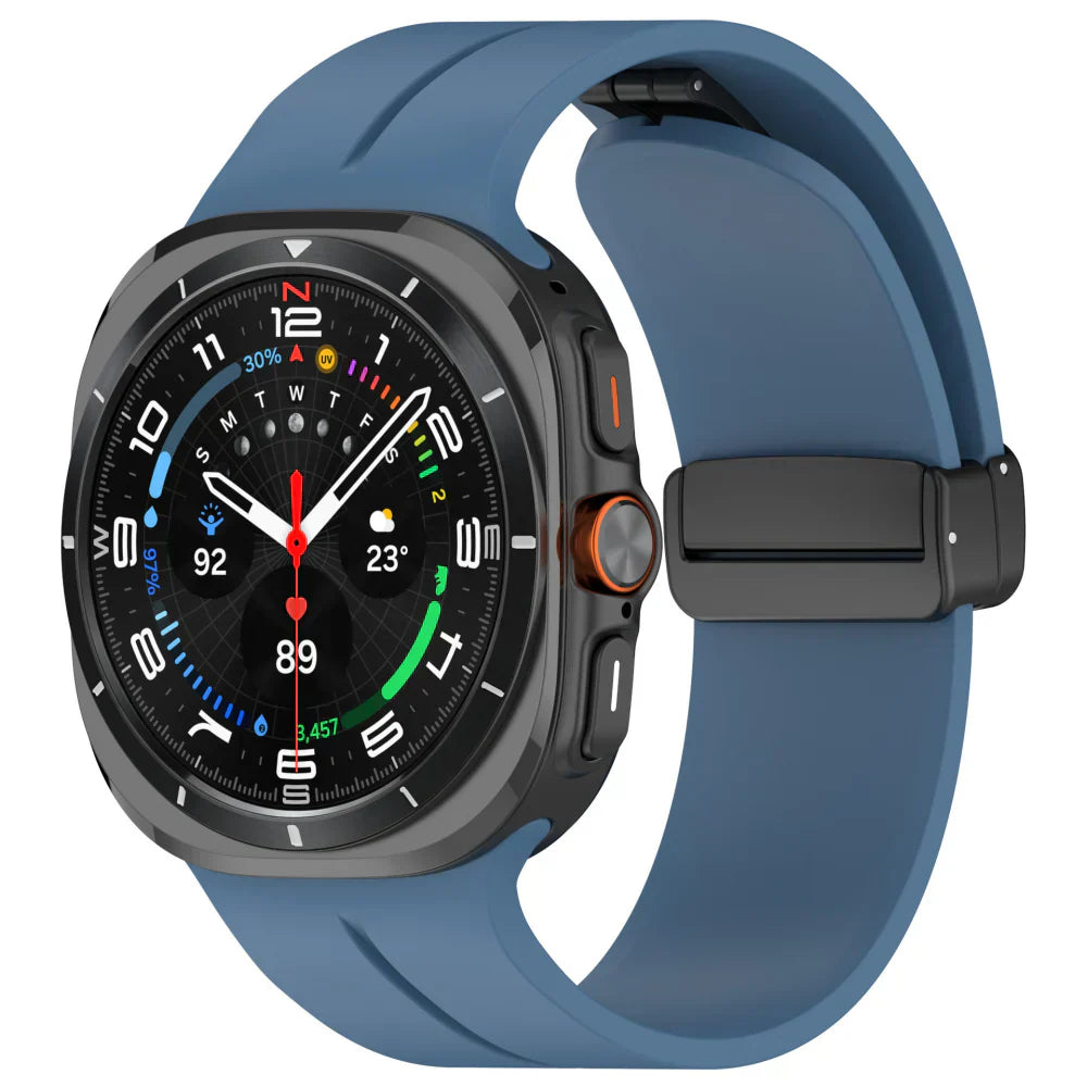 Nuvio シリコン磁気ストラップ for Samsung Galaxy Watch Ultra | Petprovac