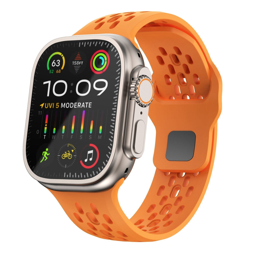 Banda transpirable de caucho AeroFlex FKM para Apple Watch