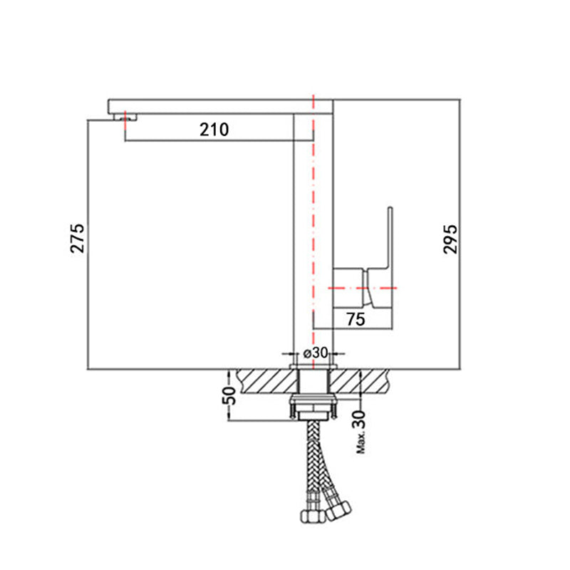 VeroFlow 360-Degree Stainless Steel Kitchen Mixer Faucet | Petprovac