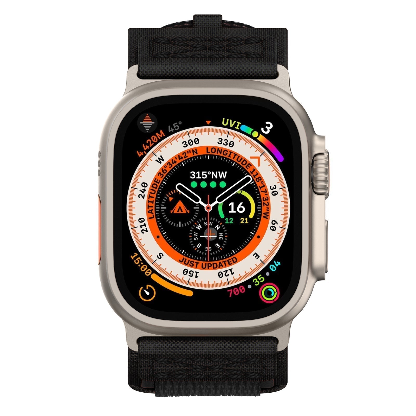 Taktický nylonový pásek TrailGuard pro Apple Watch | Petprovac