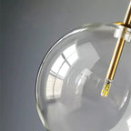 Aurelia Kugle Glas Loftlampe Middelalderinspireret