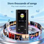 مشغل موسيقى ريترو – مشغل MP3 بسعة 64 جيجابايت وتصميم كلاسيكي مدمج