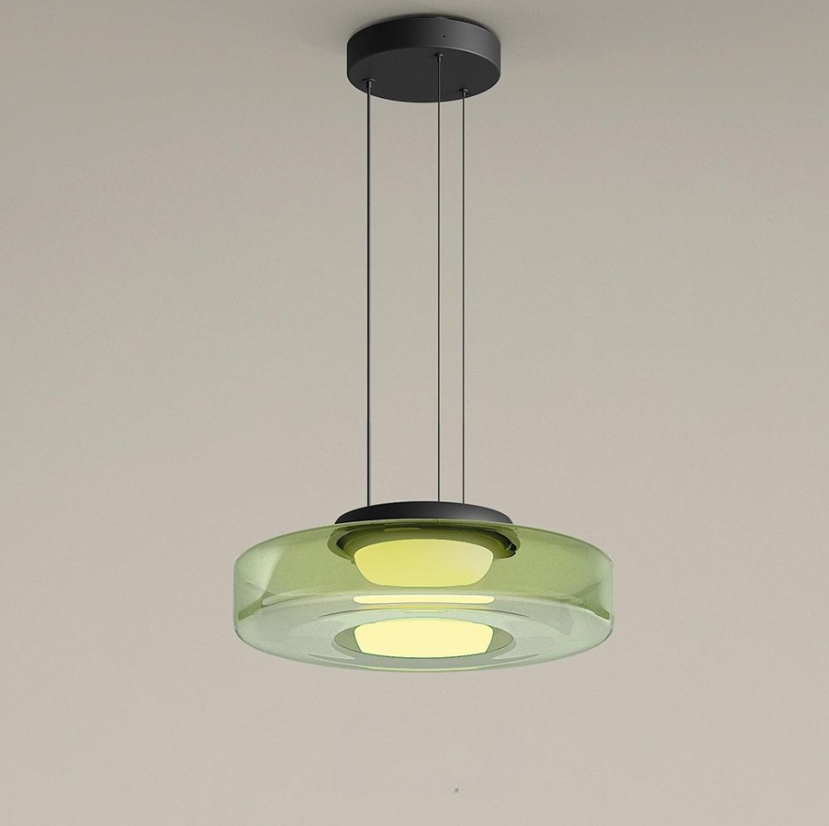 Asteron glaspendel i Bauhaus-stil loftlampe