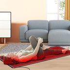 Tapis à lumière infrarouge pour usage domestique pour le soulagement complet des douleurs corporelles