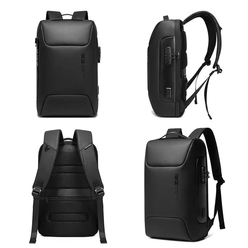Secure Travel Backpack With 15.6 Inch Laptop Compartment And Water Resistant Build