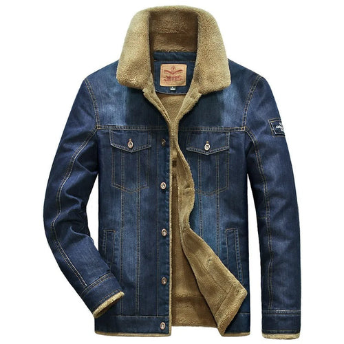 Valeon Denim Polar Astarlı Rüzgarlık Dış Ceket
