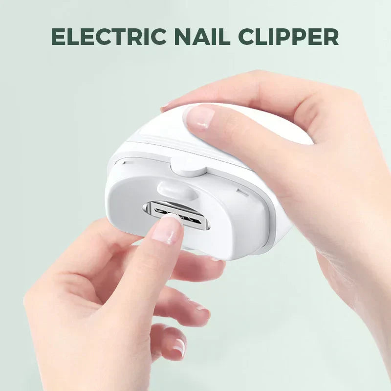 Nail Clipper Electric With Automatic Trim And Polish For All Ages