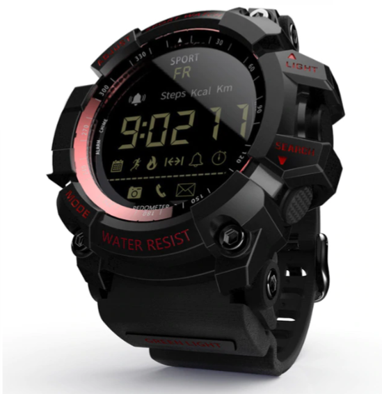 Varek Tactical Smartwatch voor fitness- en activiteitsregistratie