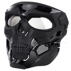 Ghost Skull -naamio kestävä varuste airsoftiin ja paintballiin