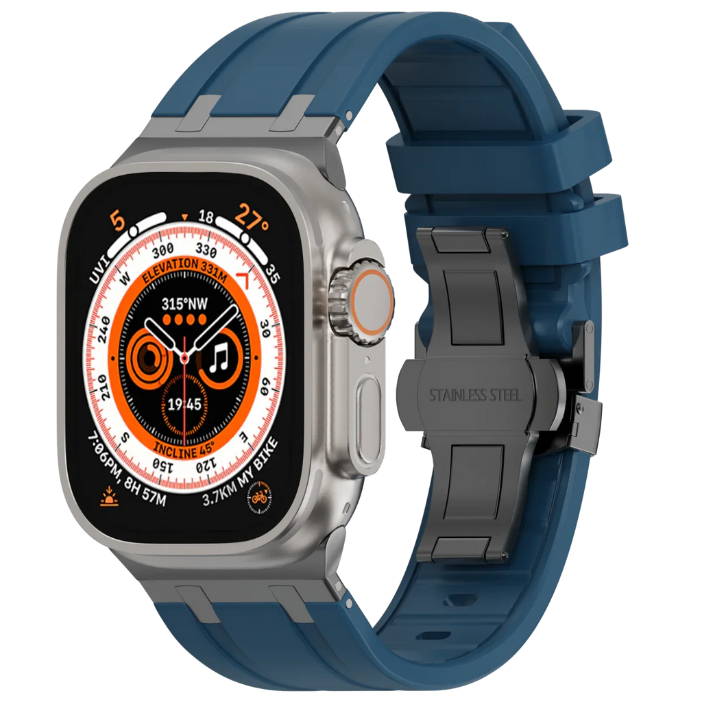 Vellora silikonový pásek s motýlkovou sponou pro Apple Watch | Petprovac