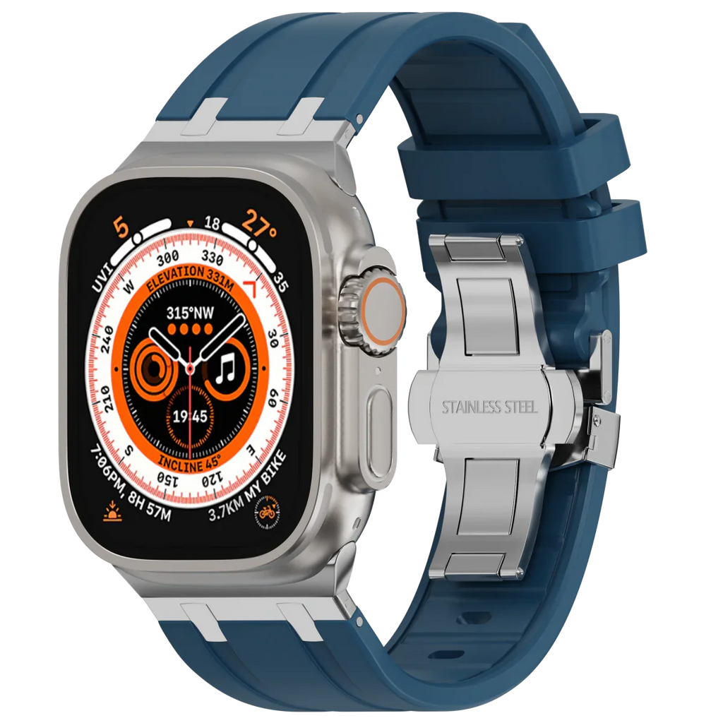 Vellora silikonový pásek s motýlkovou sponou pro Apple Watch | Petprovac