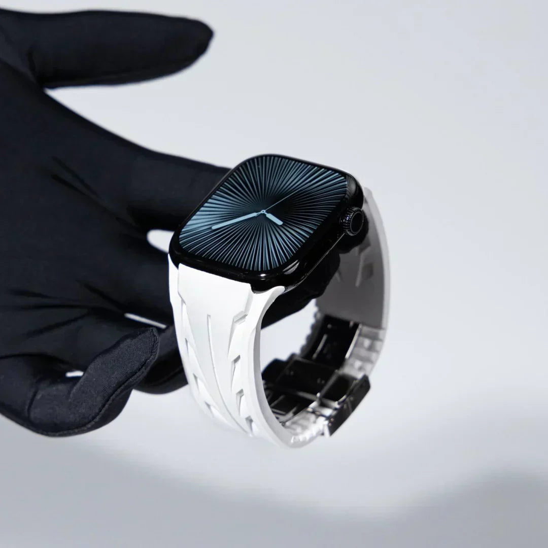 Liora FKM gummibånd med sommerfuglelås til Apple Watch | Petprovac