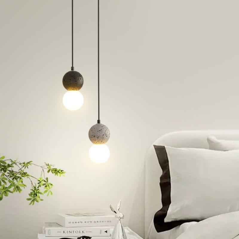 AureliaHalo Glas LED Loftlampe med Moderne Glød