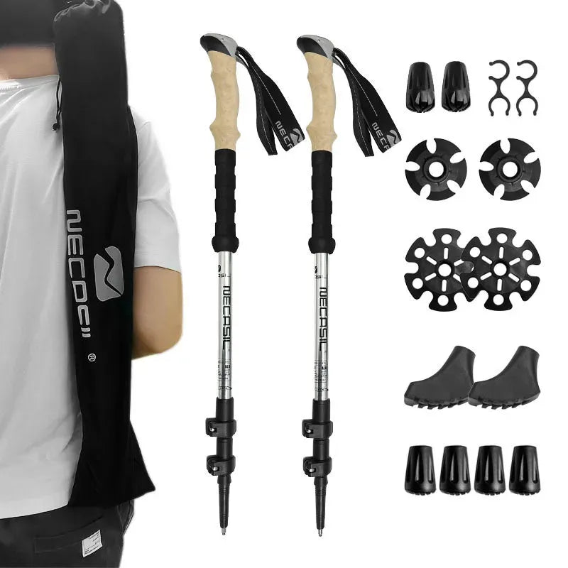 Nordvex Sammenklappelige Stav til Nordisk Gang for Vandring