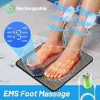StrideEase EMS Foot Massager Pad For Deep Tissue Relief