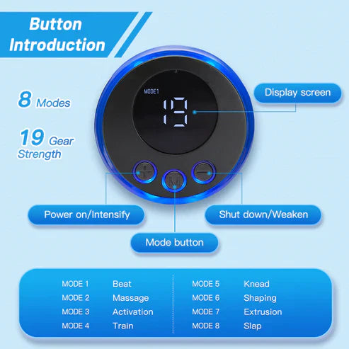 StrideEase EMS Foot Massager Pad For Deep Tissue Relief