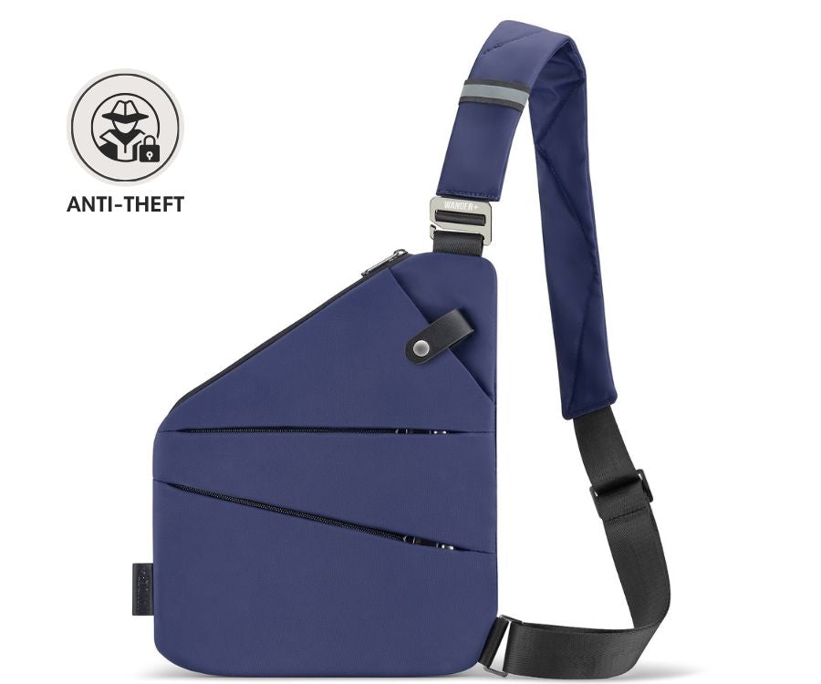 Anti-Theft Travel Bag – Hidden Zippers and Front-Facing Security