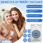 NAD Plus Patches For Energy And Youthful Vitality Daily Use