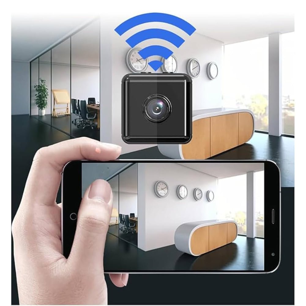 Hareket Algılamalı Kompakt İç Mekan WiFi Güvenlik Kamerası