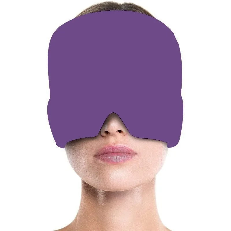 Migraine Relief Cap Cold Gel Head Wrap For Migraines