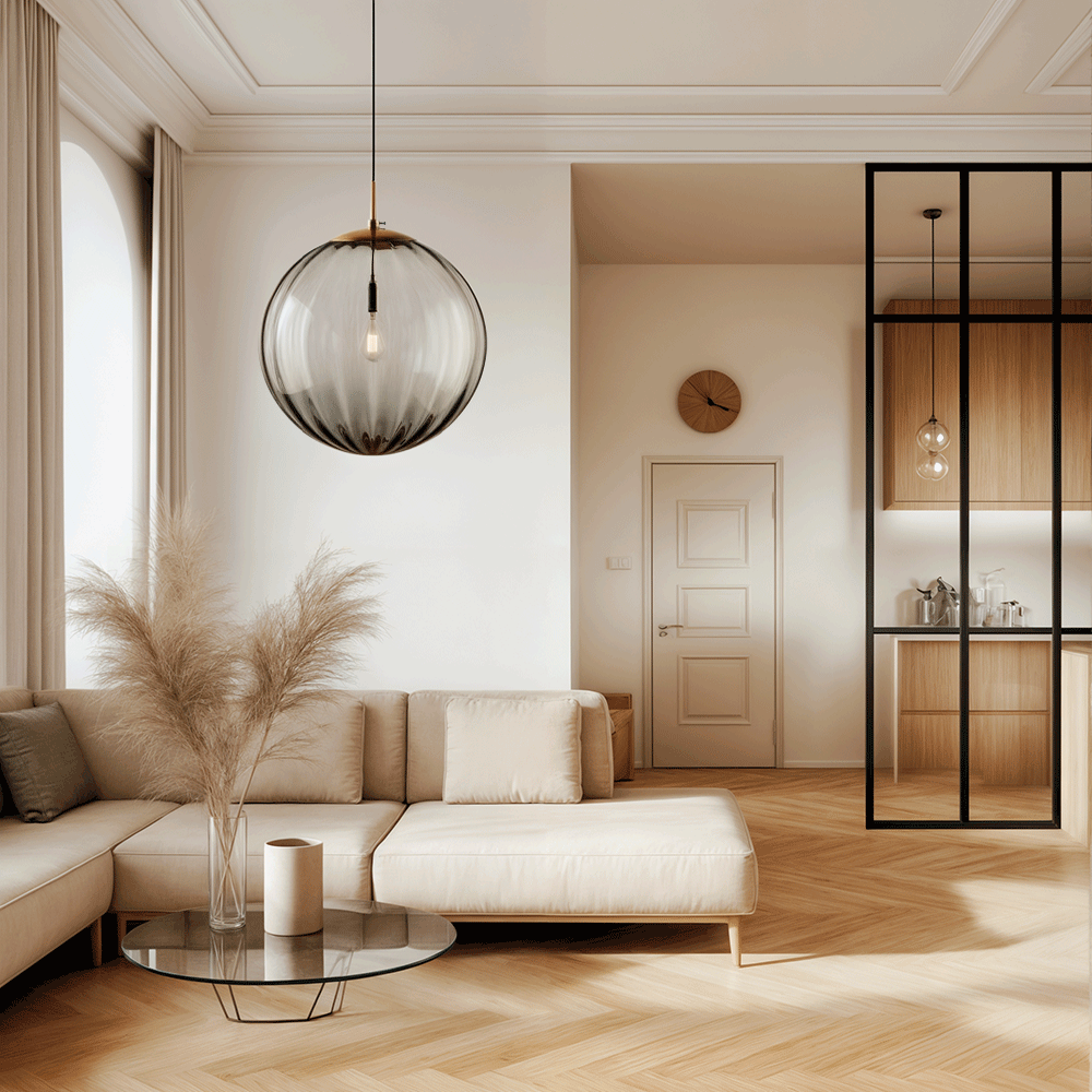 Lampade a sospensione in vetro Lumera