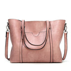 Stylish leather handbag with handcrafted details