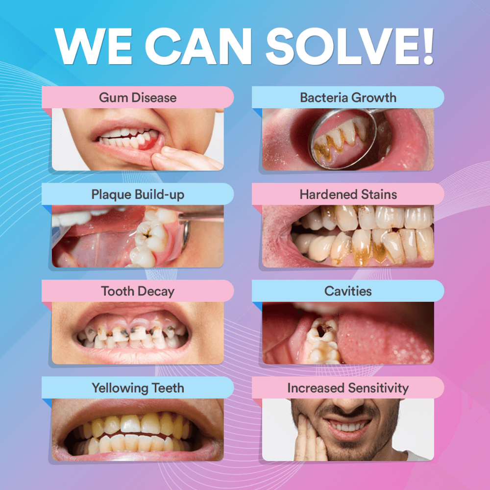 Pembersih Gigi Ultrasonik Avelon Dengan Kekerapan Boleh Laras