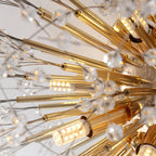 Lunara Lampada a Sospensione con Pendente di Dente di Leone Invertito Edizione