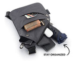 Anti-Theft Travel Bag – Hidden Zippers and Front-Facing Security