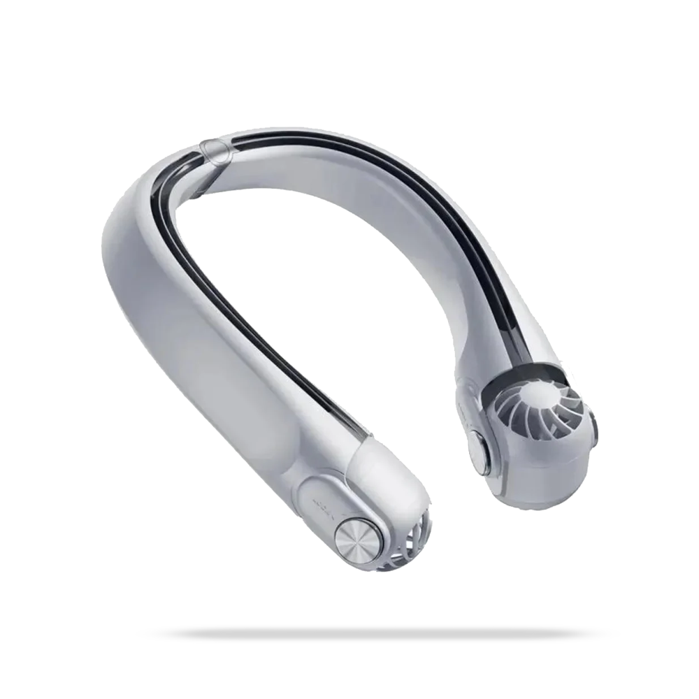 Ventilador portátil de cuello CirrusWave con ángulos ajustables de 45°