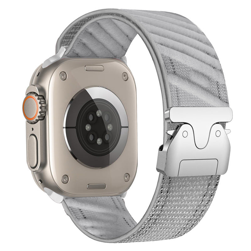 Marlowe Twill Nylon Strap With Parachute Buckle For Apple Watch