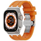 Vellora silikonový pásek s motýlkovou sponou pro Apple Watch | Petprovac