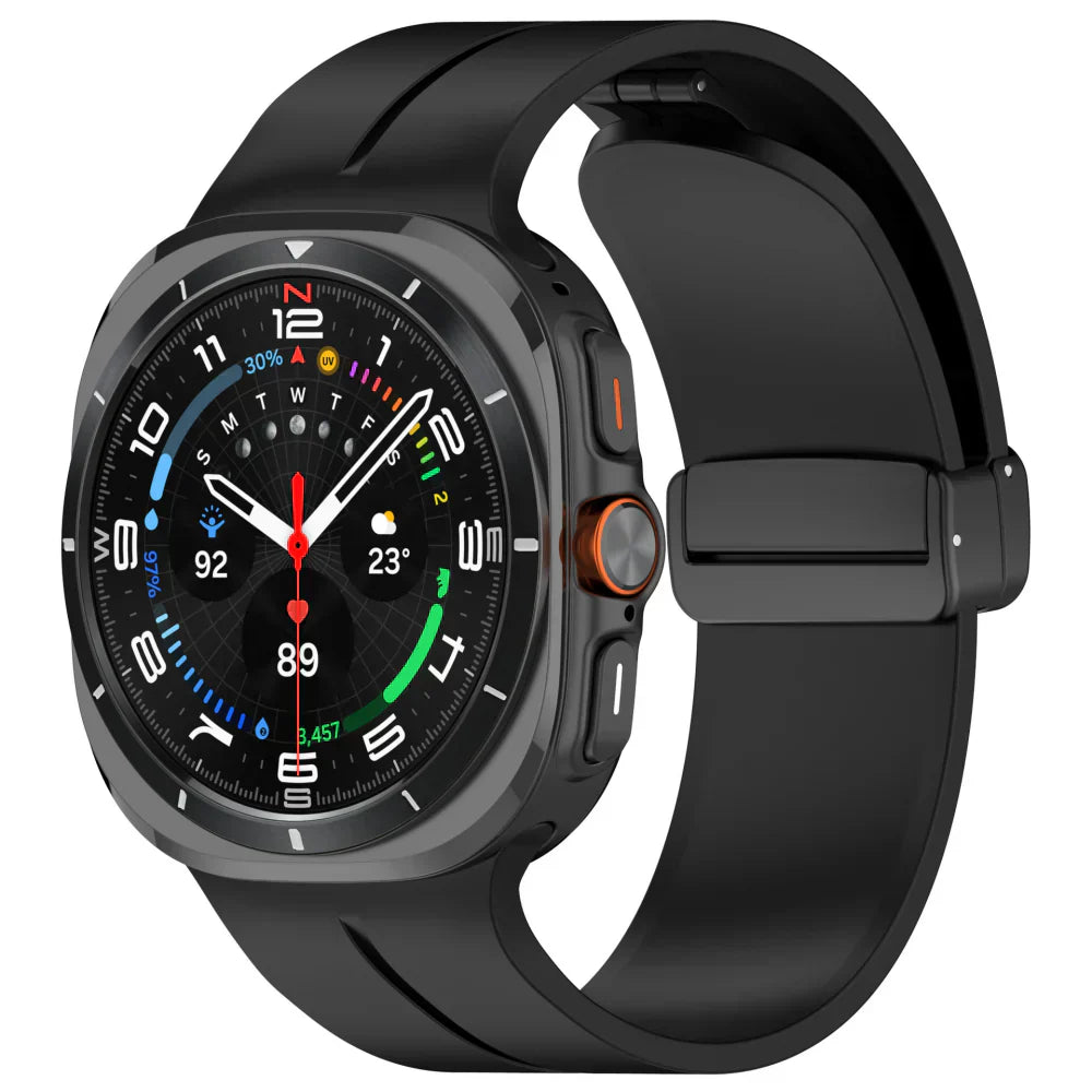 Nuvio シリコン磁気ストラップ for Samsung Galaxy Watch Ultra | Petprovac