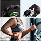 Férfi vízálló Bluetooth okosóra pulzusmérővel