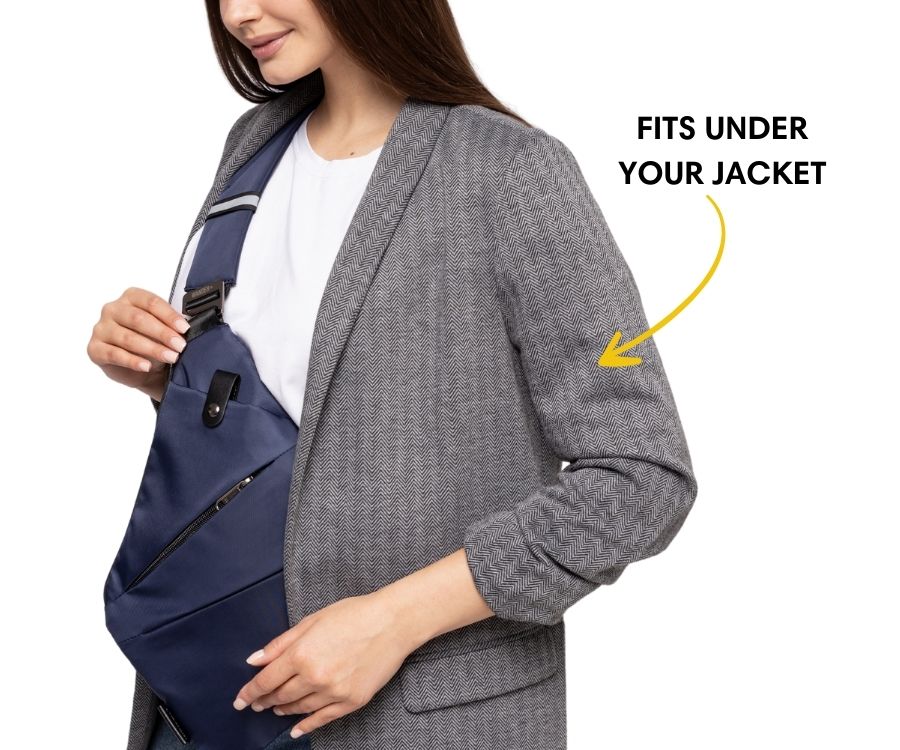 Anti-Theft Travel Bag – Hidden Zippers and Front-Facing Security