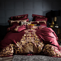 Luxurious Regal Egyptian Cotton Embroidery Bedding Set